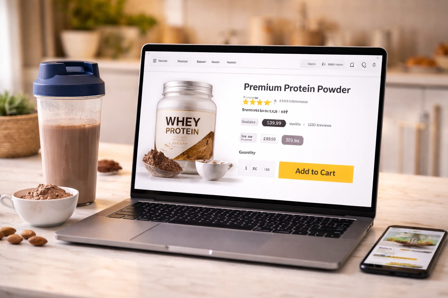 Organic Vegan Protein Powder